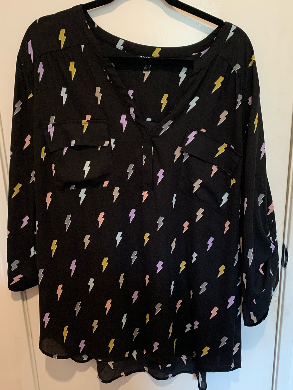 ⚡️ lightning bolt blouse